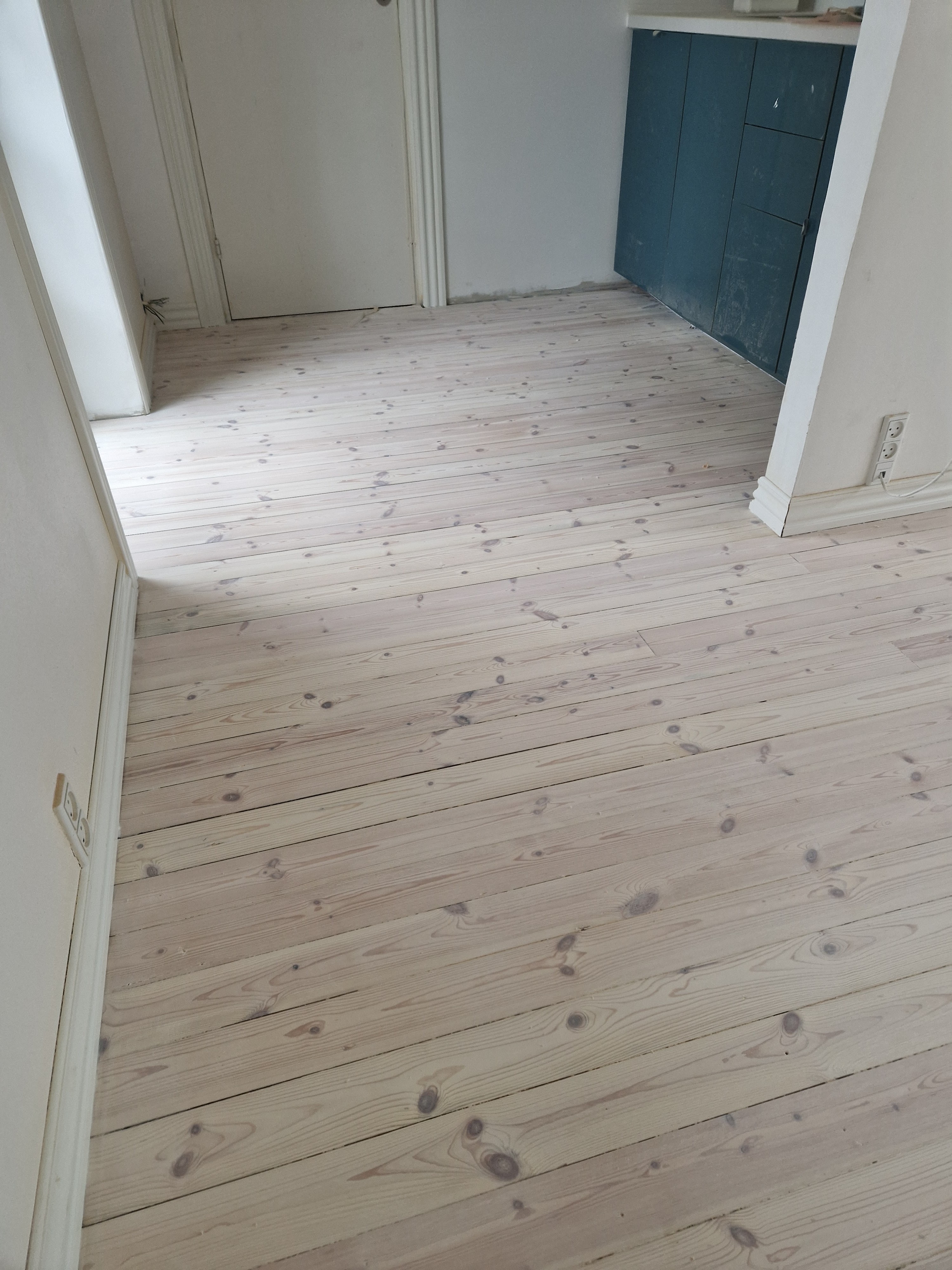 Plankegulv – hvid lud finish